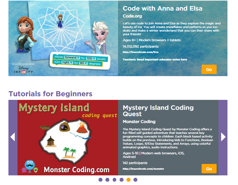  Monster Coding Featured In Hour Of Code
